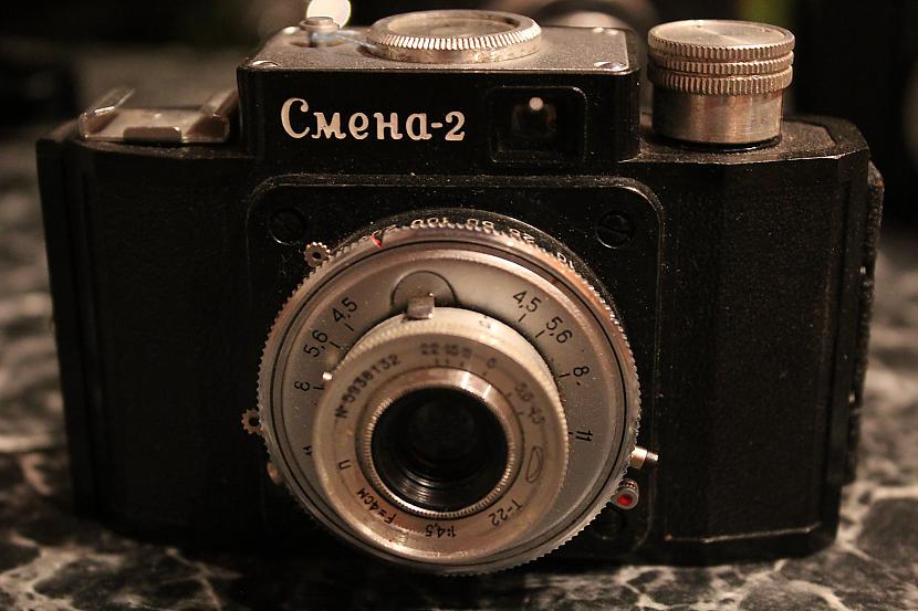 Smena 2  3  versija  1955 ... Autors: chechens5 Manas Smenas un Tām līdzīgās kameras!
