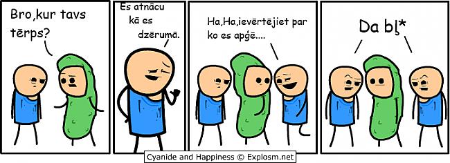  Autors: Bigmaneds Cyanide&Happiness Latviski 5.daļa