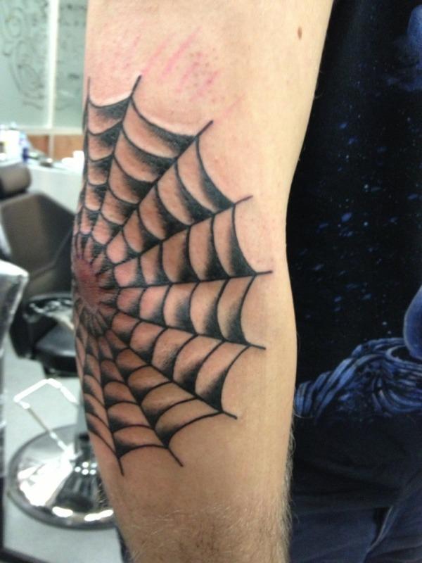 Zirnekļa tīklu tetovējumi... Autors: Vampire Lord Cietuma tetovējumu nozīme.