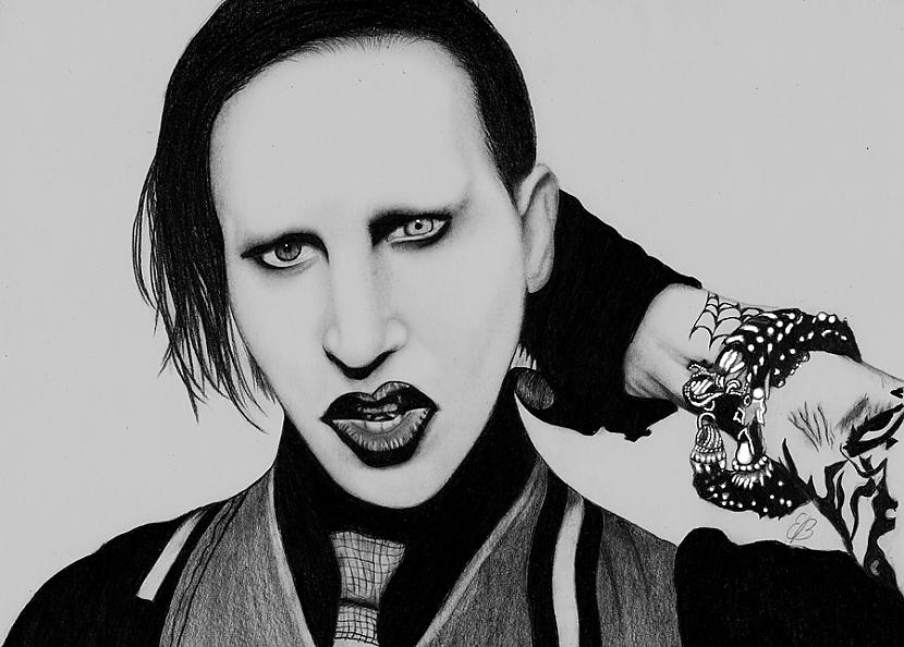  Autors: Edgarsnr1 Marilyn Manson Portrets Soli pa Solim