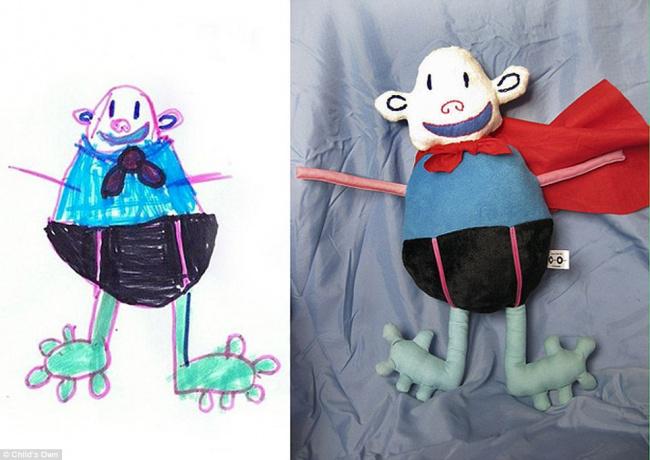 Ēriks 6 gadi Autors: MazAa888 Pēc bērnu zīmējumiem veidotas rotaļlietas