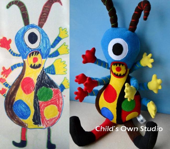 Tennisons 8 gadi Autors: MazAa888 Pēc bērnu zīmējumiem veidotas rotaļlietas