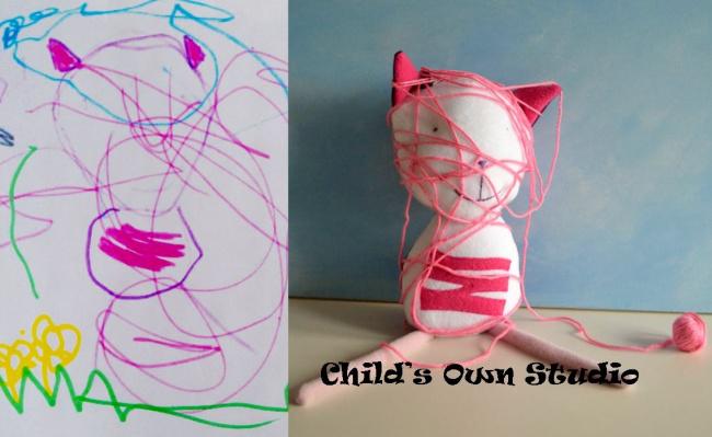 Evelīna 3 gadi Autors: MazAa888 Pēc bērnu zīmējumiem veidotas rotaļlietas