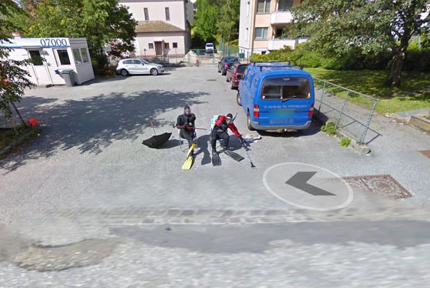  Autors: Fosilija Dažādas dīvainas situācijas no Google Street View