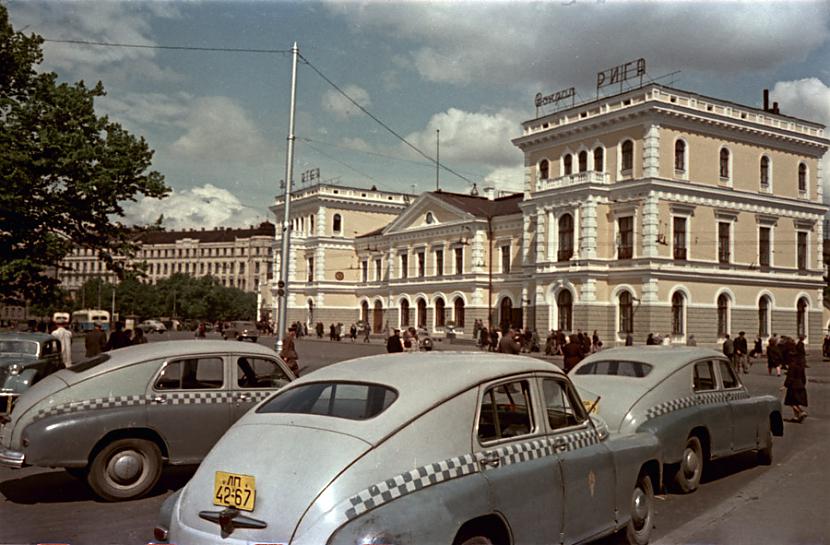 Dzelzceļa stacija 1950 Autors: slida Vecā, labā Rīga. Eksluzīvi FOTO.