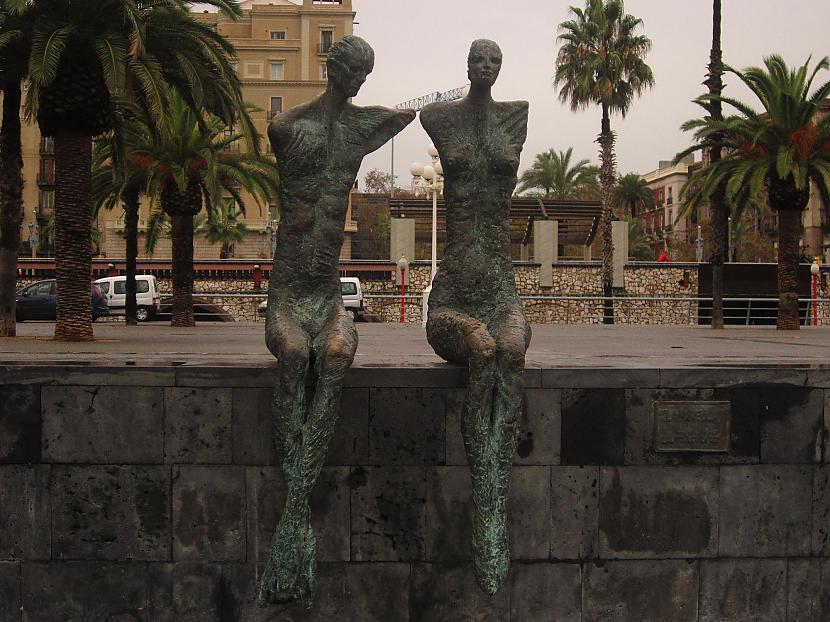 Pāru skulptūra Autors: Fosilija Katalonija. Barselona. Gaudi. (1. diena)