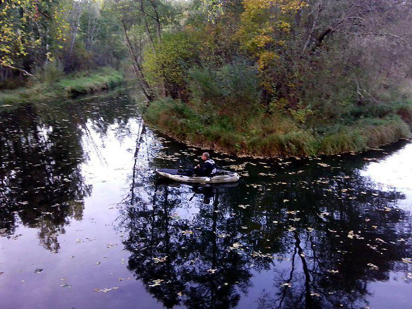 pa upi rudenī Autors: gonefishing Makšķerēšana no kajaka