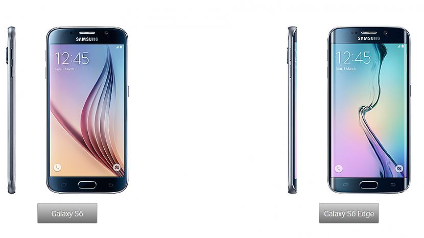 Samsung Galaxy S6 un Galaxy S6... Autors: Fosilija Samsung Galaxy S6 un Galaxy S6 Edge viedtālruņi