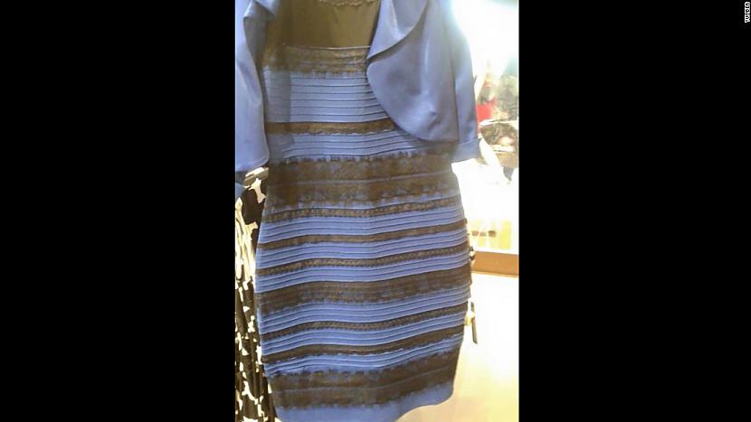 Tātad šī bilde sašķēla pasauli... Autors: WhatDoesTheFoxSay Patiesība par kleitu ?