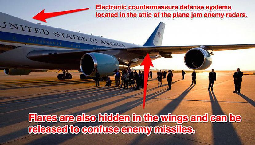  Autors: matilde Iespaidīgi! Apskati ar ko ir aprīkota ASV prezidenta lidmašīna.