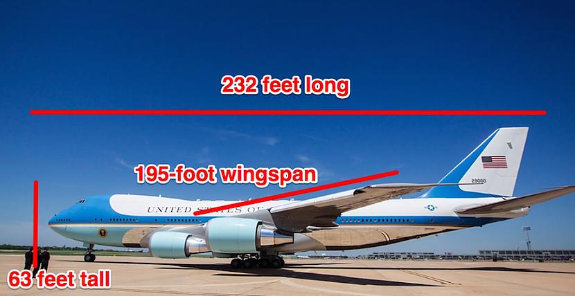 Iespaidīgi! Apskati ar ko ir aprīkota ASV prezidenta lidmašīna.