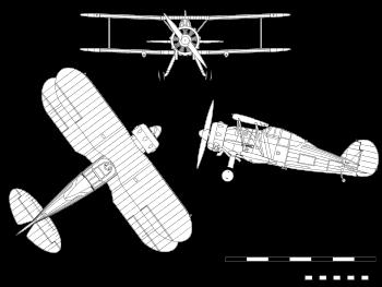 Galvenie... Autors: LatvianGames Gloster Gladiator - Latvijas gaisa spēku labākā lidmašīna