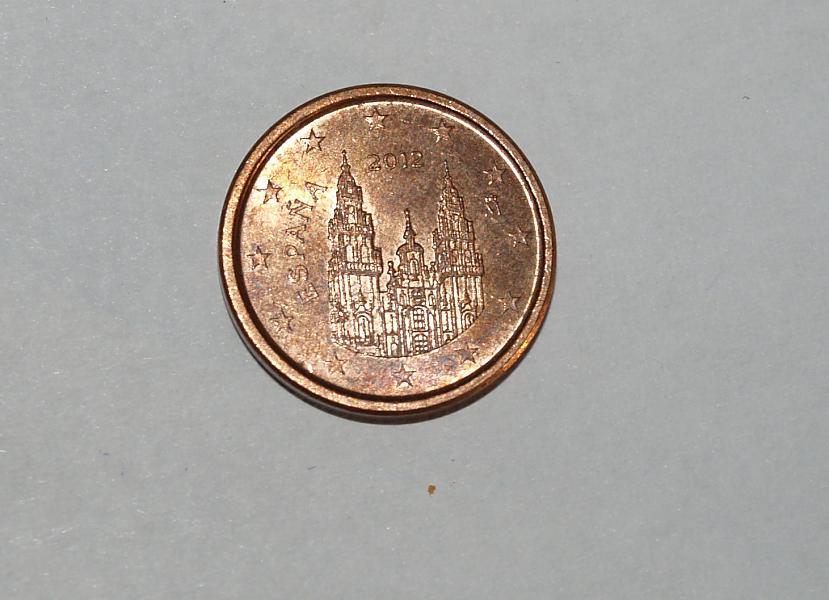 Spānijas 1 centa... Autors: me guusta Mana eiro monētu kolekcija 1. daļa