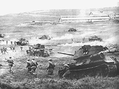 Padomju karaspēka 5 gvardes... Autors: Artefakts Vēsturē lielākā tanku kauja.