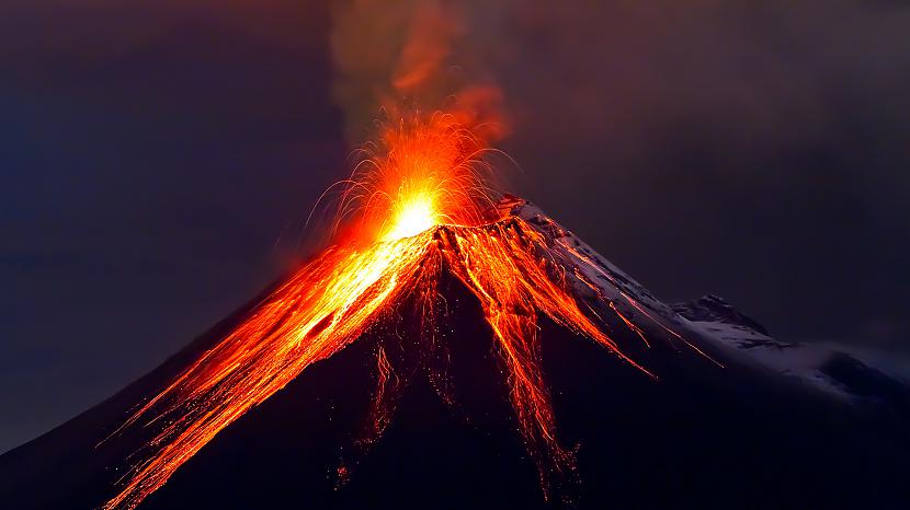 Aptuveni tiescaroni tik daudz... Autors: Prāta Darbnīca Kas notiktu, ja visi zemes vulkāni izvirstu vienlaicīgi?