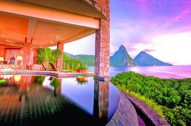 Viesnīca Jade Mountain Resort... Autors: Lords Lanselots Vietas, kuras būtu jāredz!!!!!