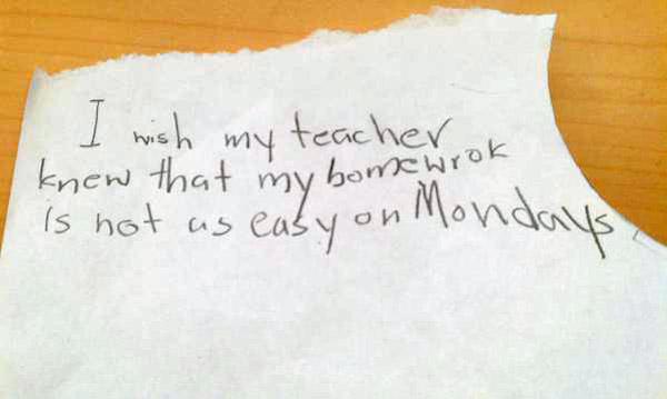 039039Es vēlētos kaut mana... Autors: matilde Sirdi plosošas bērnu zīmītes skolotājam atklāj patiesību!