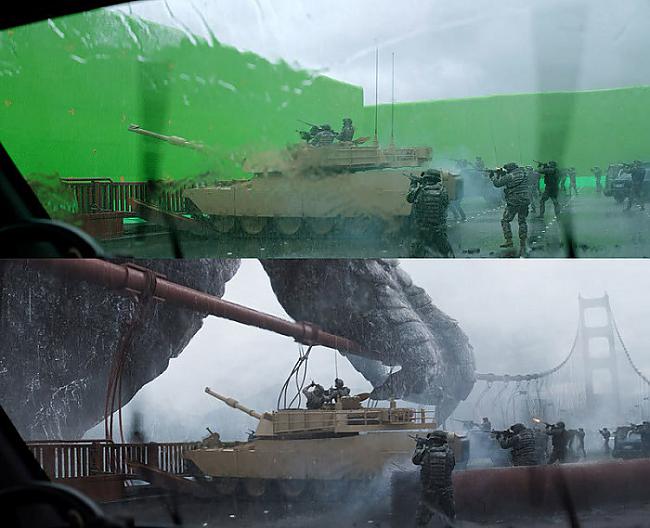 Godzilla Godzilla 2014gads Autors: Lords Lanselots Kā filmas izskatītos bez specefektiem?