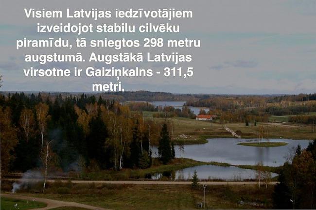 Neiesakām pārbaudīt dzīvē bez... Autors: DaceYo Interesanti fakti par Latviju.