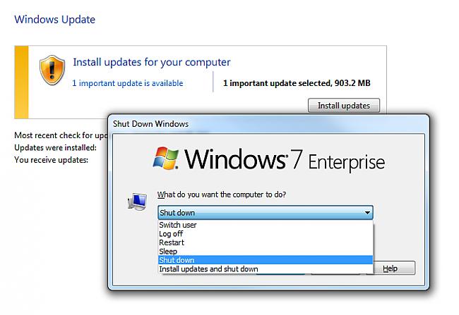  Lai atvērtu šo logu spiežam ... Autors: Ronix22 Kā izslegt datoru neinstalejot Windows Update?