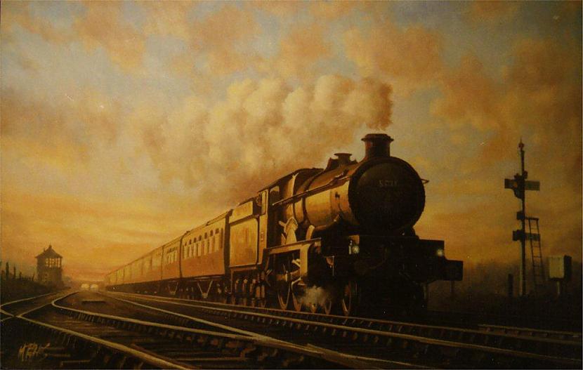 Great Western railway England... Autors: Fosilija Apmeklē Harija Potera filmas vietas realitātē!