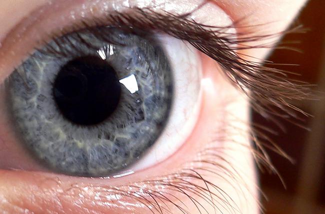 Pelēkas acisPelēka acu krāsu... Autors: Moonwalker Kādēļ tavas acis ir brūnas, zaļas, zilas, pelēkas?