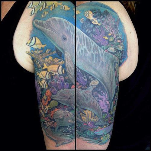 DelfīnsAtskatoties uz... Autors: noodle tetovējumu nozīme 2