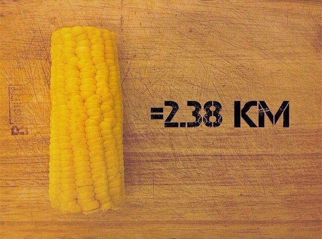 Vārīta kukurūza ar sviestu Autors: Sulīgais Mandarīns Cik kilometru jānoskrien, lai iznīcinātu apēstās kalorijas?