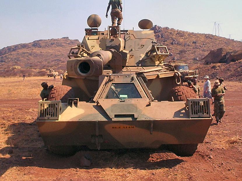 nbsp nbspDienvidāfrika darbu... Autors: Mao Meow G6 Rhino – Modernā Dienvidāfrikas artilērijas sistēma!