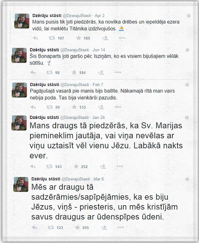 Dzērāju stāstinbspSekotāji ... Autors: Sulīgais Mandarīns 16+ Latvijas parodijkontu profili