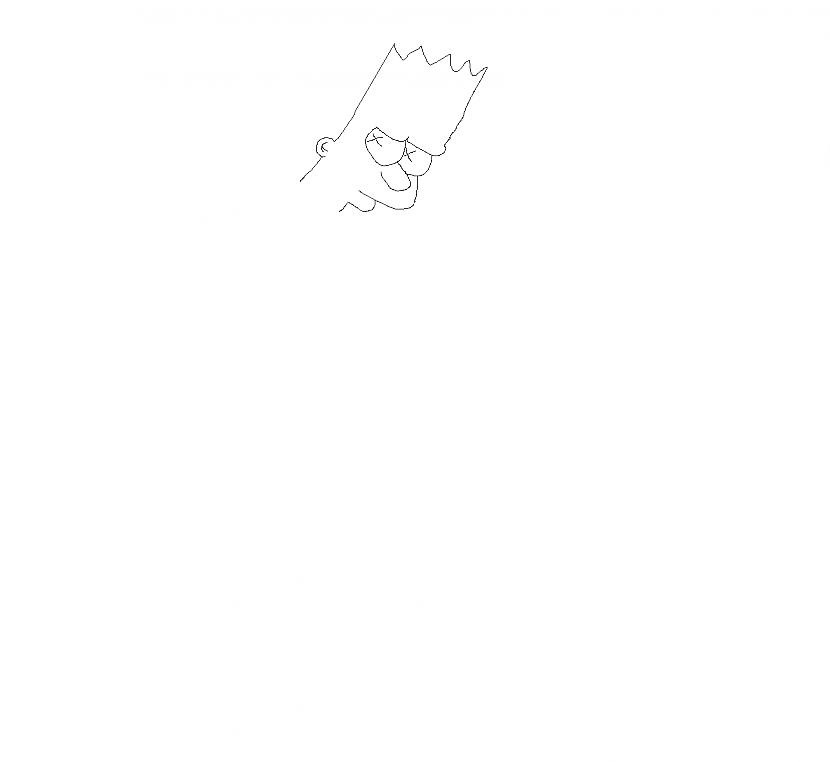  Autors: The simpsons fox Kā uzīmēt bārtu simpsonu