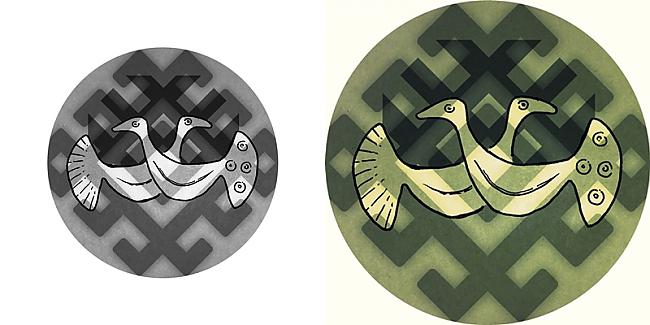 Scaronāds izskatās gala... Autors: muralis Jaunas identitātes simbola/ logo izveidošana (soli pa solim)