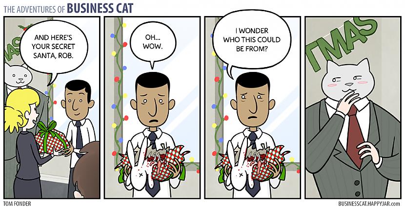  Autors: Fosilija Business cat komiksi eng #2