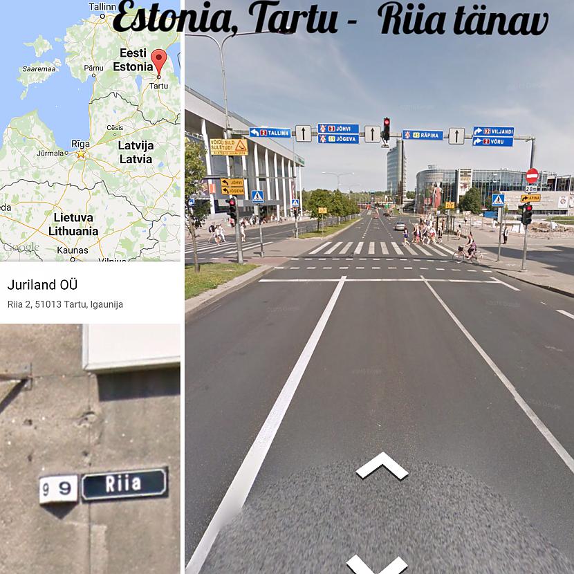 Igaunijas otrajā lielākajā... Autors: ghost07 Latvijas ielu nosaukumi ASV, Austrālijas un citu valstu pilsētās