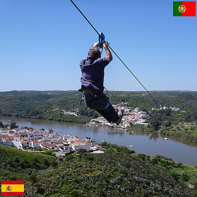 Portugāle un Spānija2362 pēdas... Autors: LordsX Starpvalstu robežas, kuras parāda šokējošas atšķirības  starp valstīm