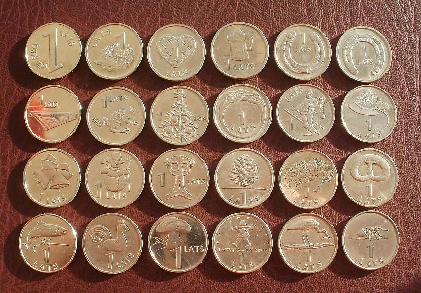 Laika posmā 1992  2013 tika... Autors: pyrathe Mana kolekcija: Latvijas Republikas monētas