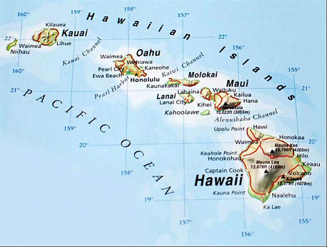 Havaju salas ir vienīgais... Autors: Fosilija 23 fakti par havaju salām.2 daļa
