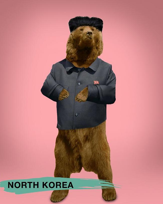 Ziemeļkoreja Autors: forever clear Kāds ir ideāls lācis!