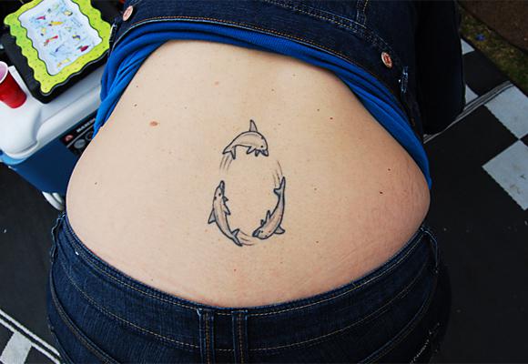 Delfīni   Pirms mūsdienu... Autors: guntele000 Tetovējumu skaidrojumi,nozīmes .