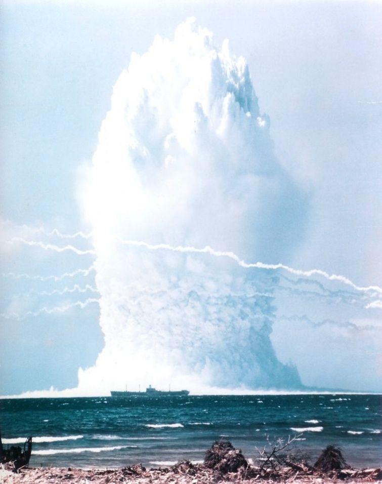 Zemūdens kodolsprādziens 1958... Autors: slida Reti kadri, kas Tevi ieinteresēs