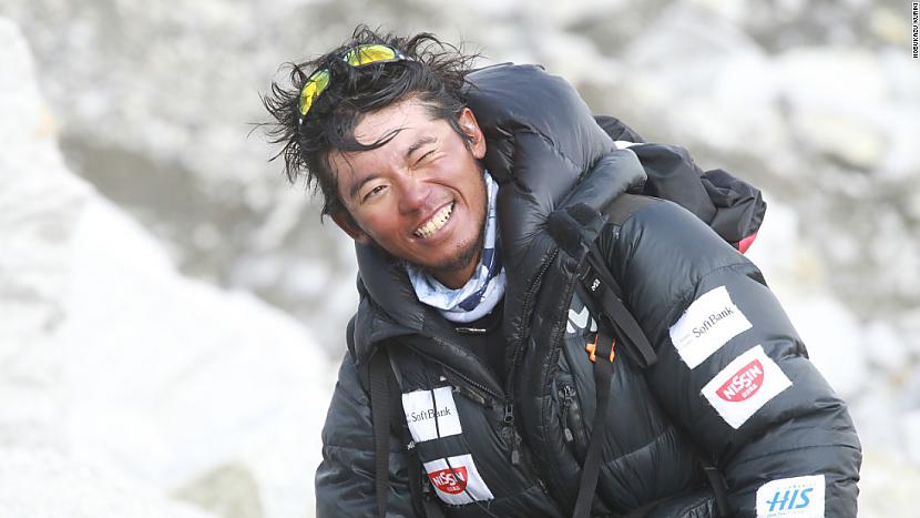 Japāņu kalnietis Nobukazu... Autors: silenceYM Japāņu kalnu kāpējs gatavojas veikt savu piekto mēģinājumu, pārvarēt Everestu!