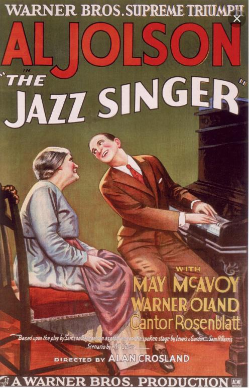 quotThe jazz singerquot 1927... Autors: twist Tas, ko tu nezināji par Holivudu! Iesaku izlasīt!