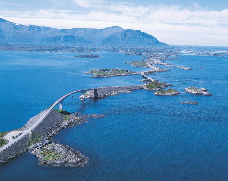 The Atlantic Road Norvēģija Autors: Prāta Darbnīca Skaistākie un bīstamākie ceļi pasaulē