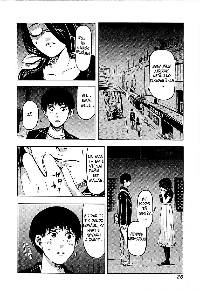  Autors: Menestrels Tokijas Gullis / Tokyo Ghoul - 1. nodaļa [Manga latviski]