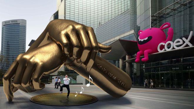  Autors: iStylelv Dienvidkorejā drīzumā atklās hitam Gangnam Style veltītu statuju