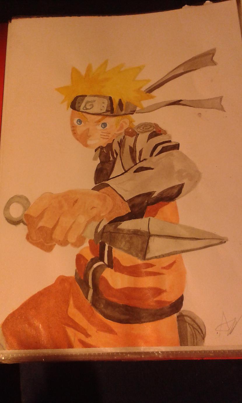 Naruto vai man vēl kaut kas... Autors: pichu200 Mani animemangu zīmējumi