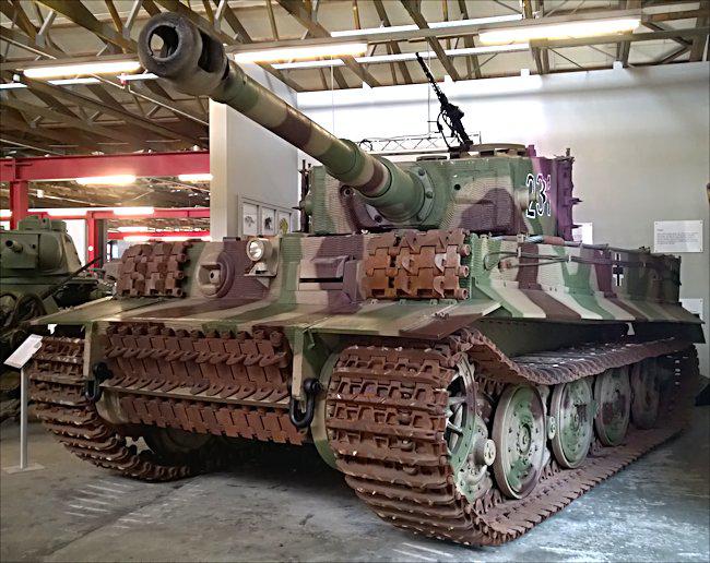 Tiger I Ausf E... Autors: DamnRiga Vācu tanki, kas pārdzīvojuši karu.