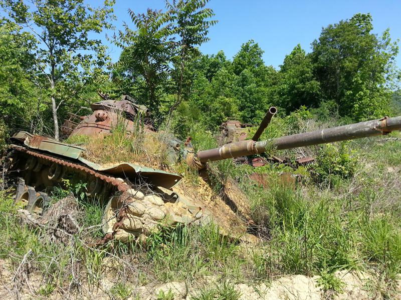 Atrascaronanās vieta ASV Autors: LVspoks Dabas pārņemtie tanki