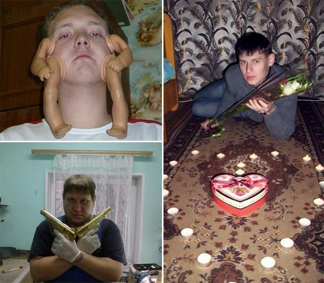 Bildē var apskatīt tikai dažus... Autors: twist Dzīvās leģendas no krievu sociālajiem tīkliem.