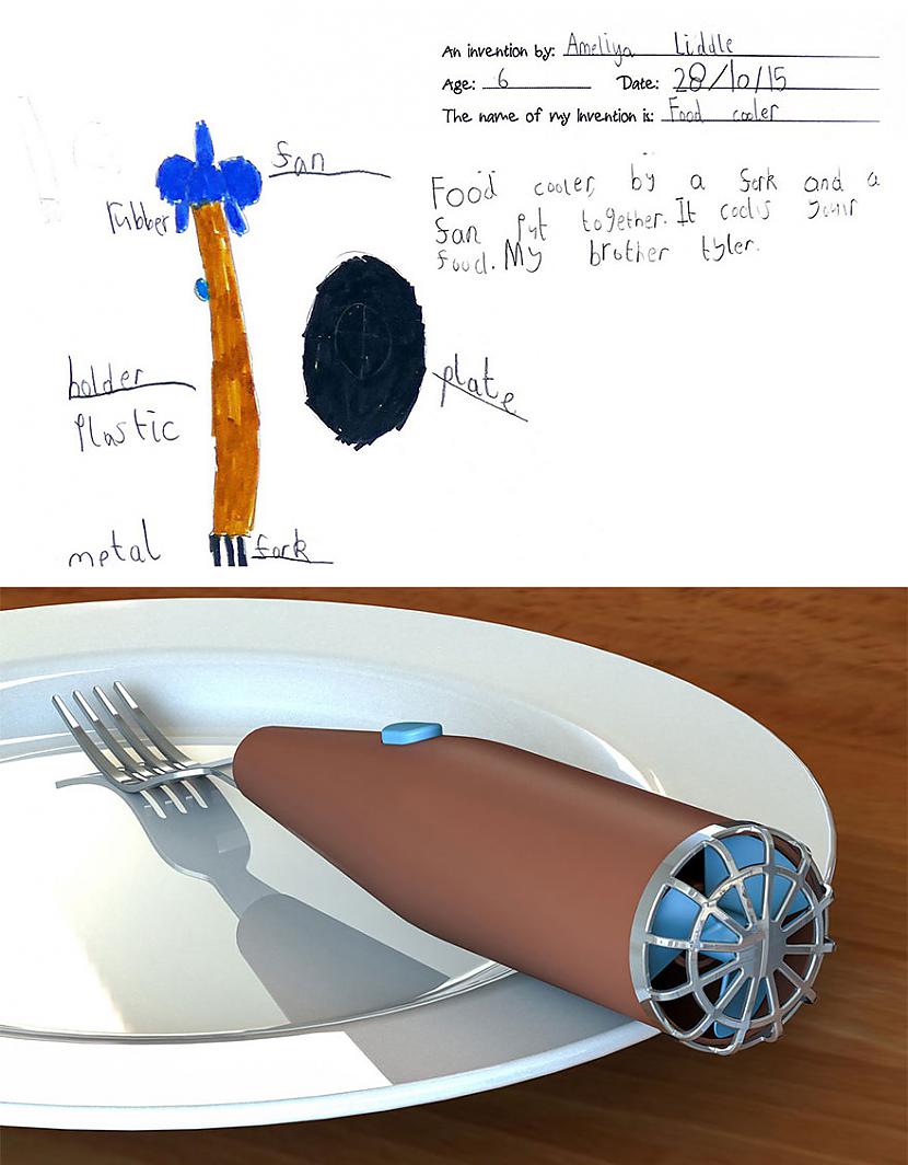  Ēdiena atdzesētājs Autors: rihcaa Traki bērnu izgudrojumi,kuri realizēti